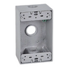 3x3/4 INCH One Gang Weatherproof Box