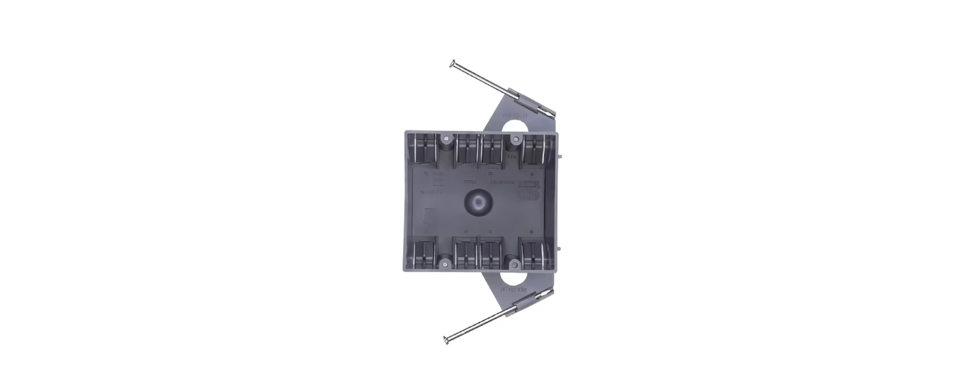 2 Gang PVC New Work Standard Switch/Outlet Wall Electrical Box