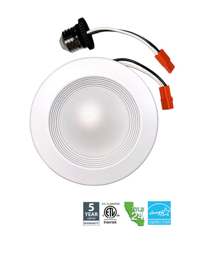 4” Recessed LED Downlight Baffle