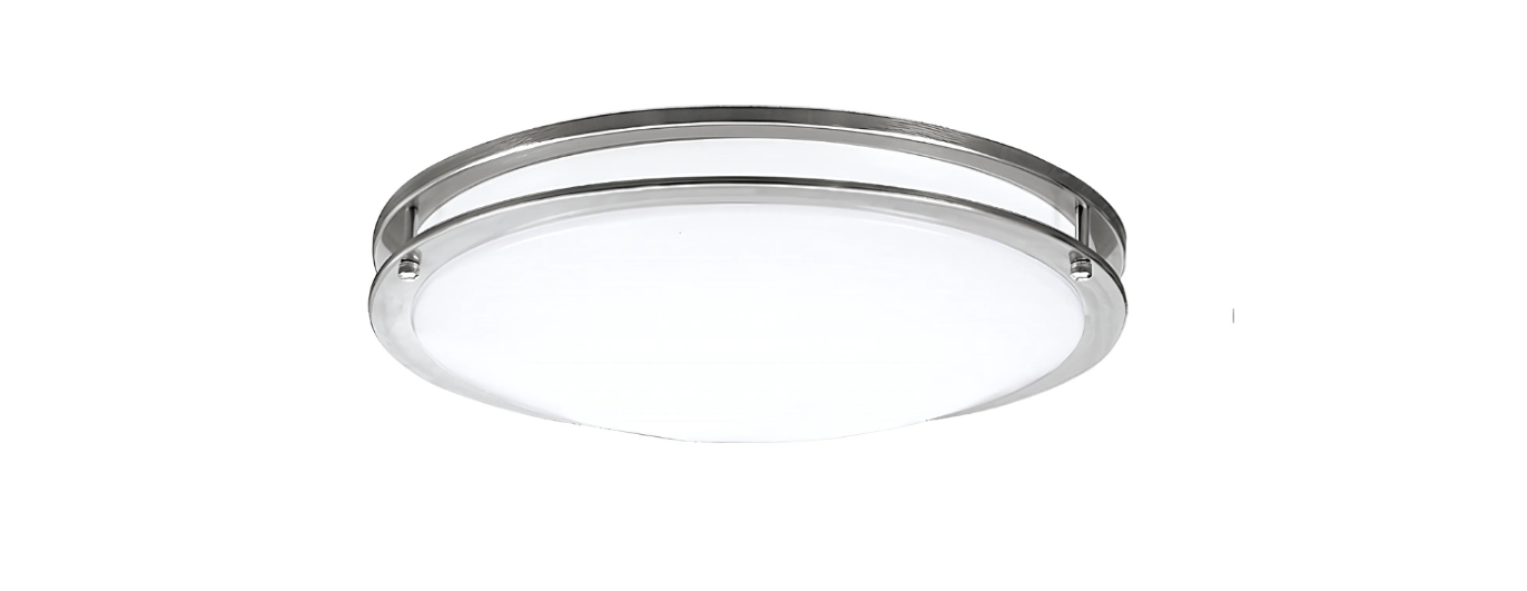 DOUBLE RING 16 INCH LED FLUSH MOUNT