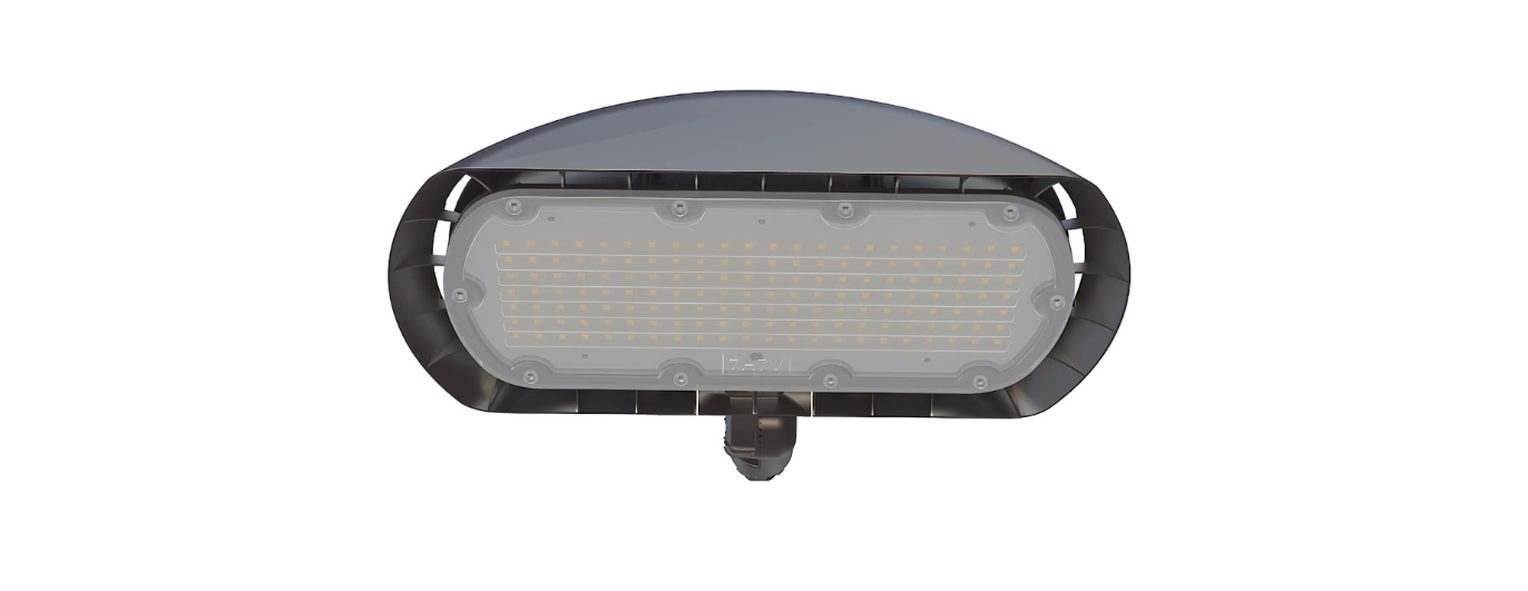 ARK LED FLOOD LIGHT 3CCT ADJ WATTAGE  50w/40w/30w KNUCKLE MOUNT BZ UL