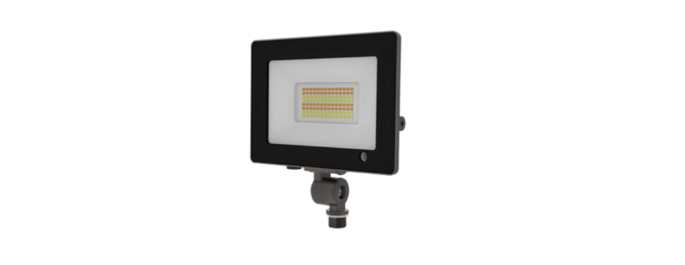 SLIM 50W FLOOD LIGHT WITH PHOTOCELL