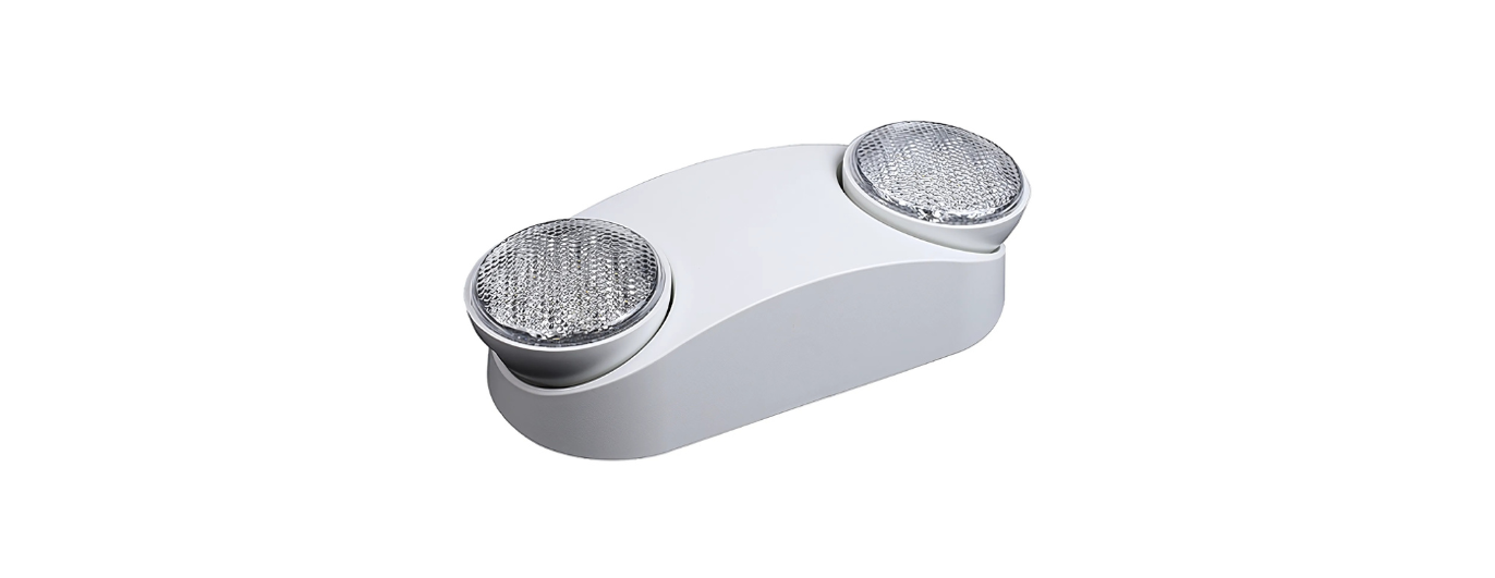 INDOOR WHITE LED EMERGENCY LIGHT 1.2W  90MIN BATTERY UL
