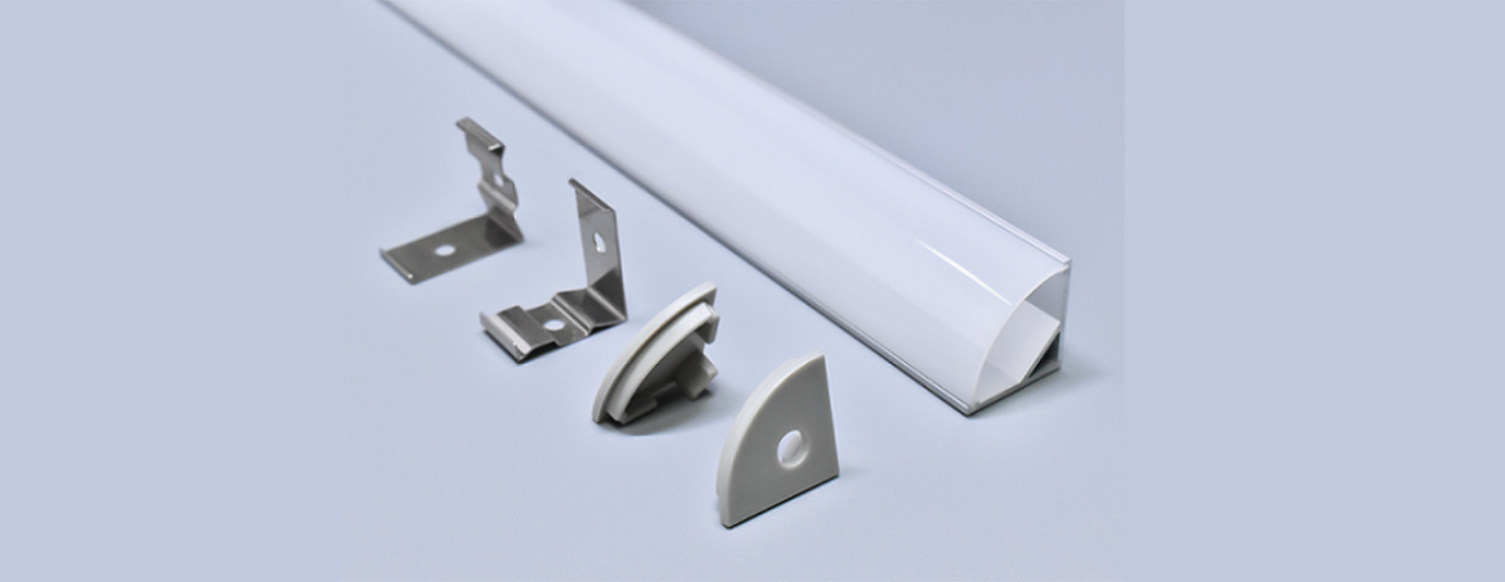 3/4″ CORNER ALUMINUM CHANNEL