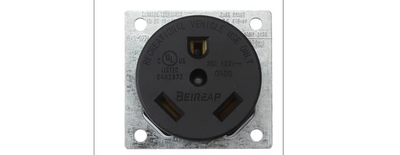 30A/125V Flush Mount Power Outlet