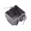 2 Gang PVC New Work Standard Switch/Outlet Wall Electrical Box
