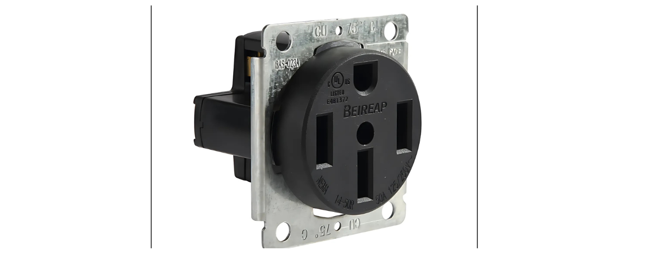 50A 125V/250V Flush Mount Power Outlet