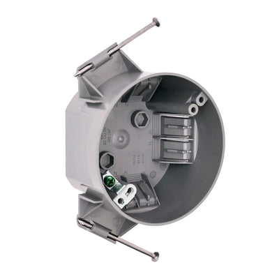 Round New Work PVC Ceiling Box 20 cubic inch