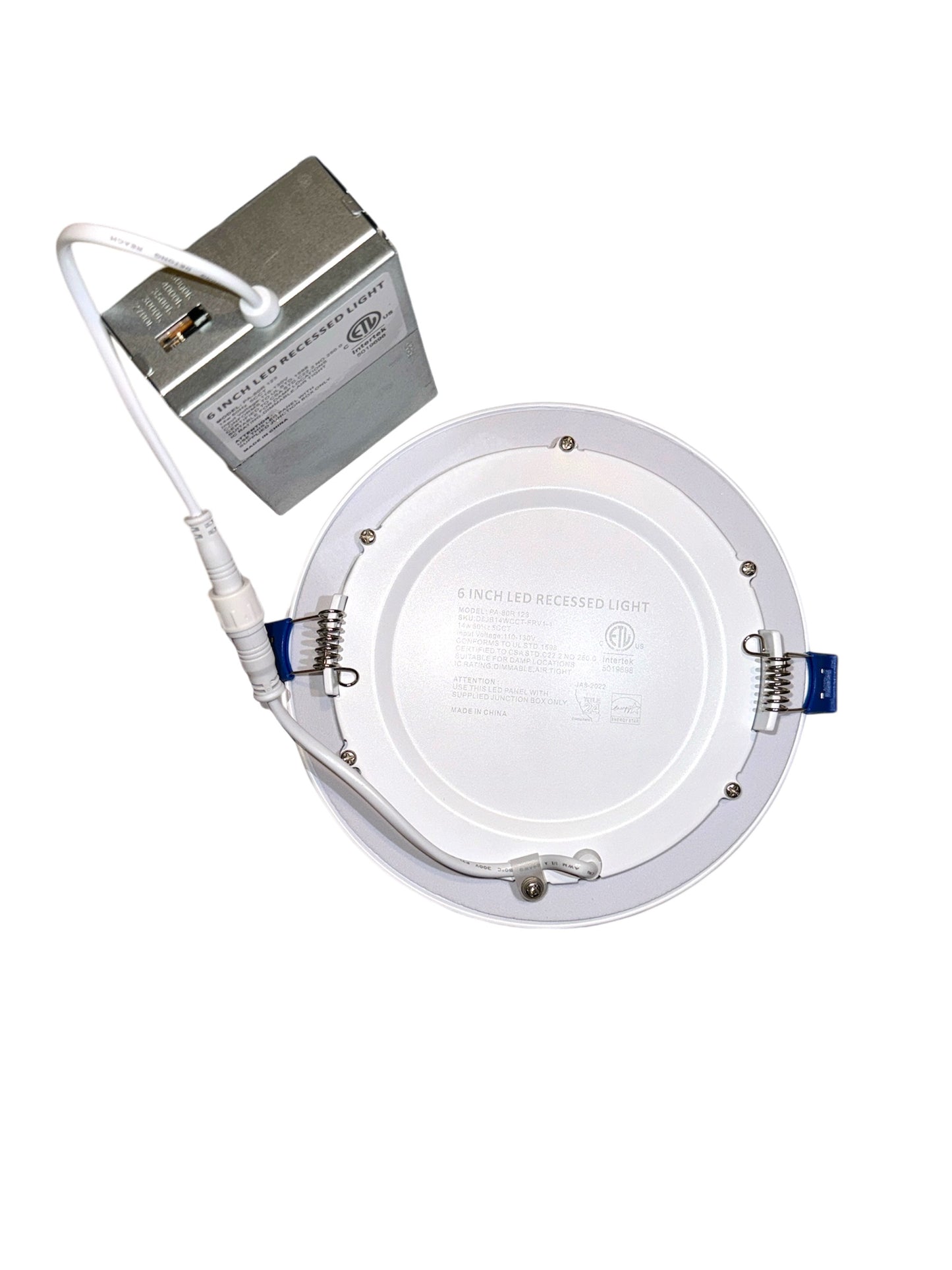 6” Recessed LED Slim Panel