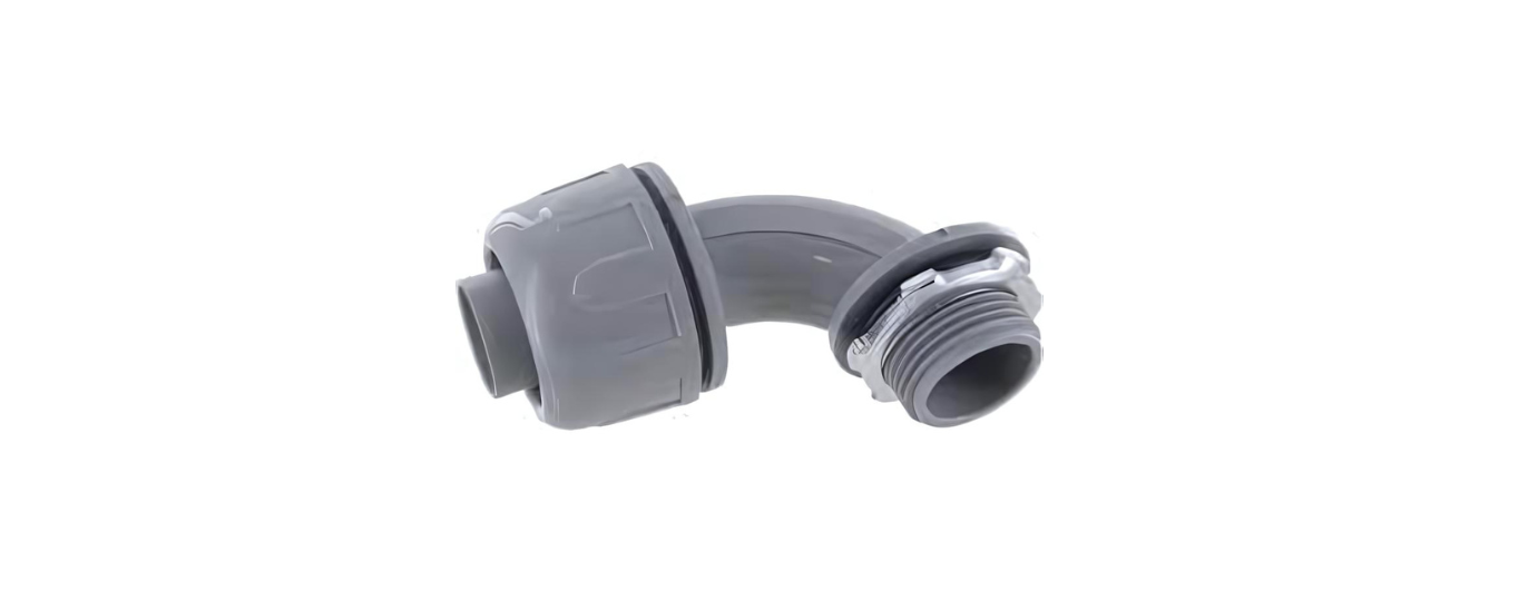2 INCH PVC LIQUID TIGHT 90 DEGREE CONNECTOR